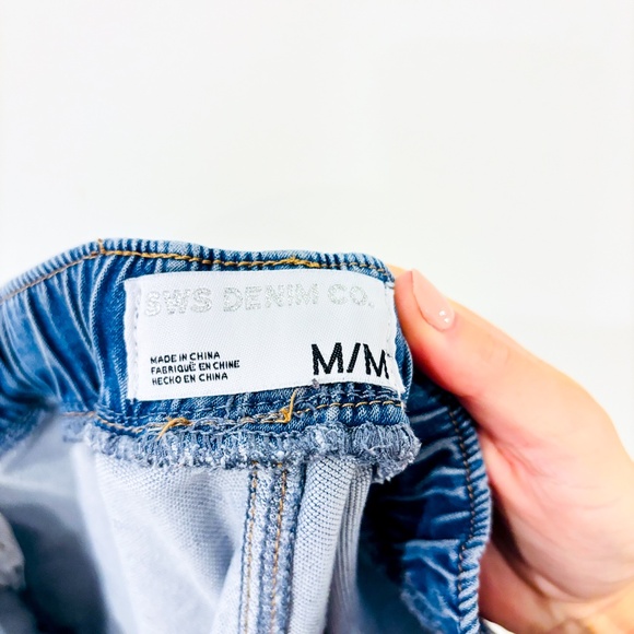 STREETWEAR SOCIETY Washed blue cargo jeans - Picture 6 of 10